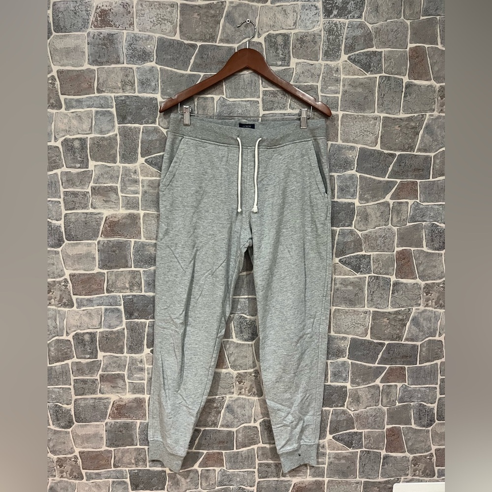 Light Gray J Crew Sweatpants in Medium